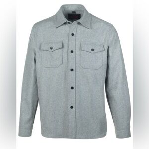 Schott NYC Mens CPO Wool Shirt